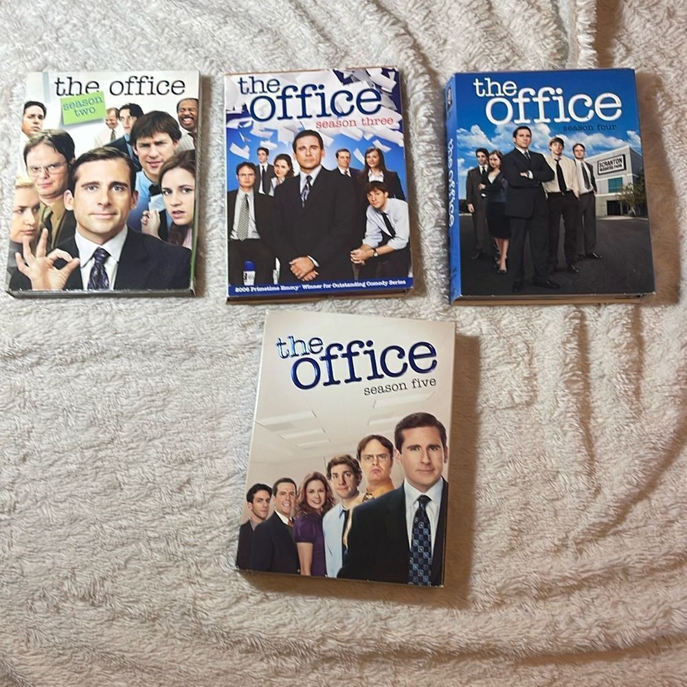 The Office DVDs season two through five